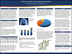 Research poster template - Version 4