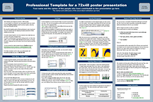 PowerPoint Poster Template 72x48 