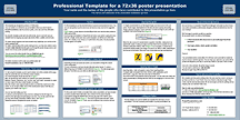 PowerPoint Poster Template 36x72 