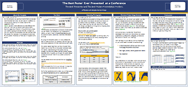 PowerPoint Poster Template 42x90
