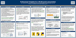 PowerPoint Poster Template 48x96