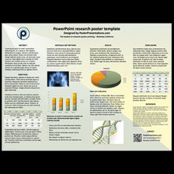 Skaldet ært spiselige Powerpoint poster templates for research poster presentations