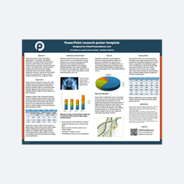 Marquee trifold template