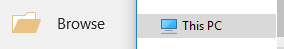 Browse where on your computer you want to save your PDF.