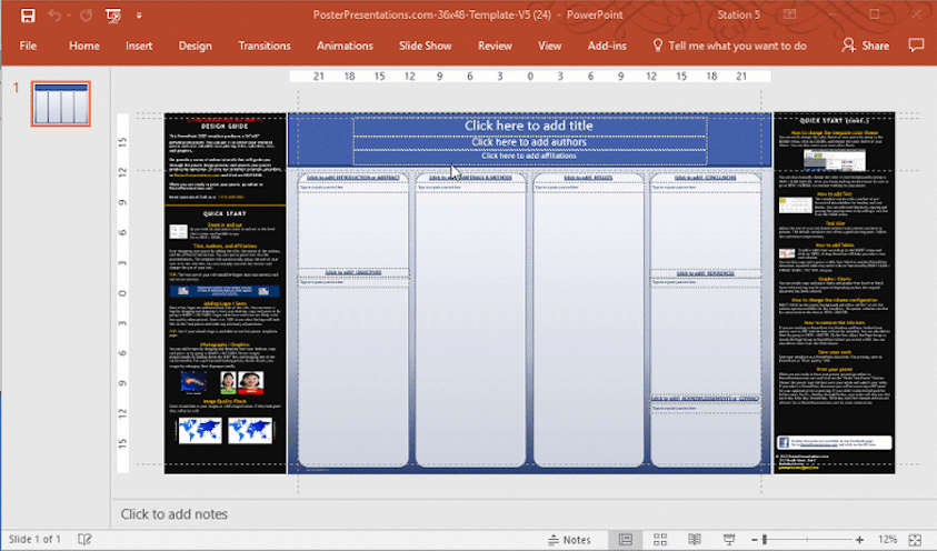 Confirm poster size in Windows