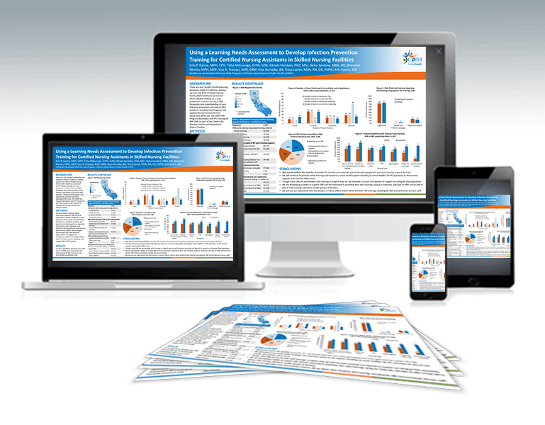 Paperless research poster handouts