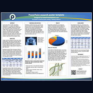 Winchester PowerPoint poster template