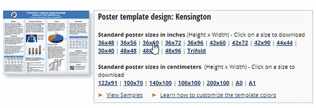Download Poster Template from www.posterpresentations.com
