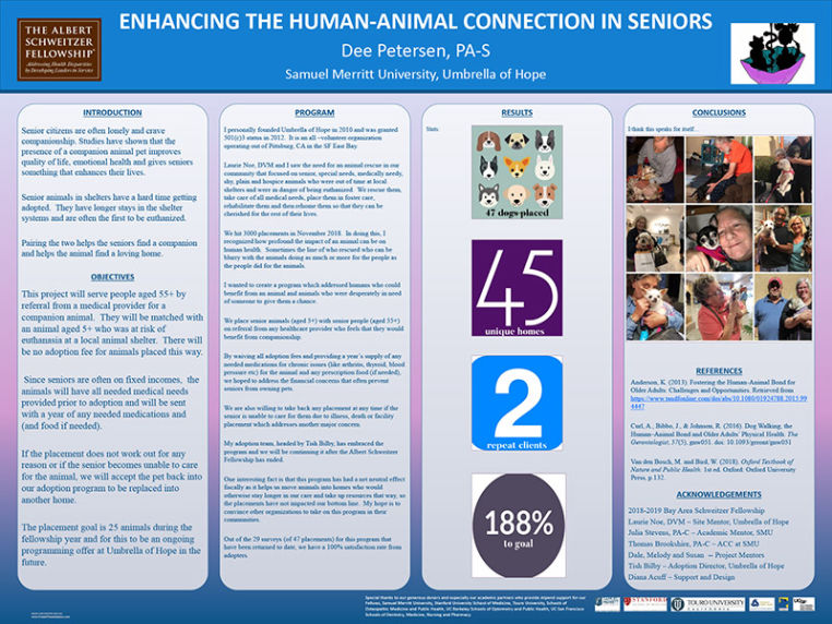 Enhancing the human-animal connection in seniors